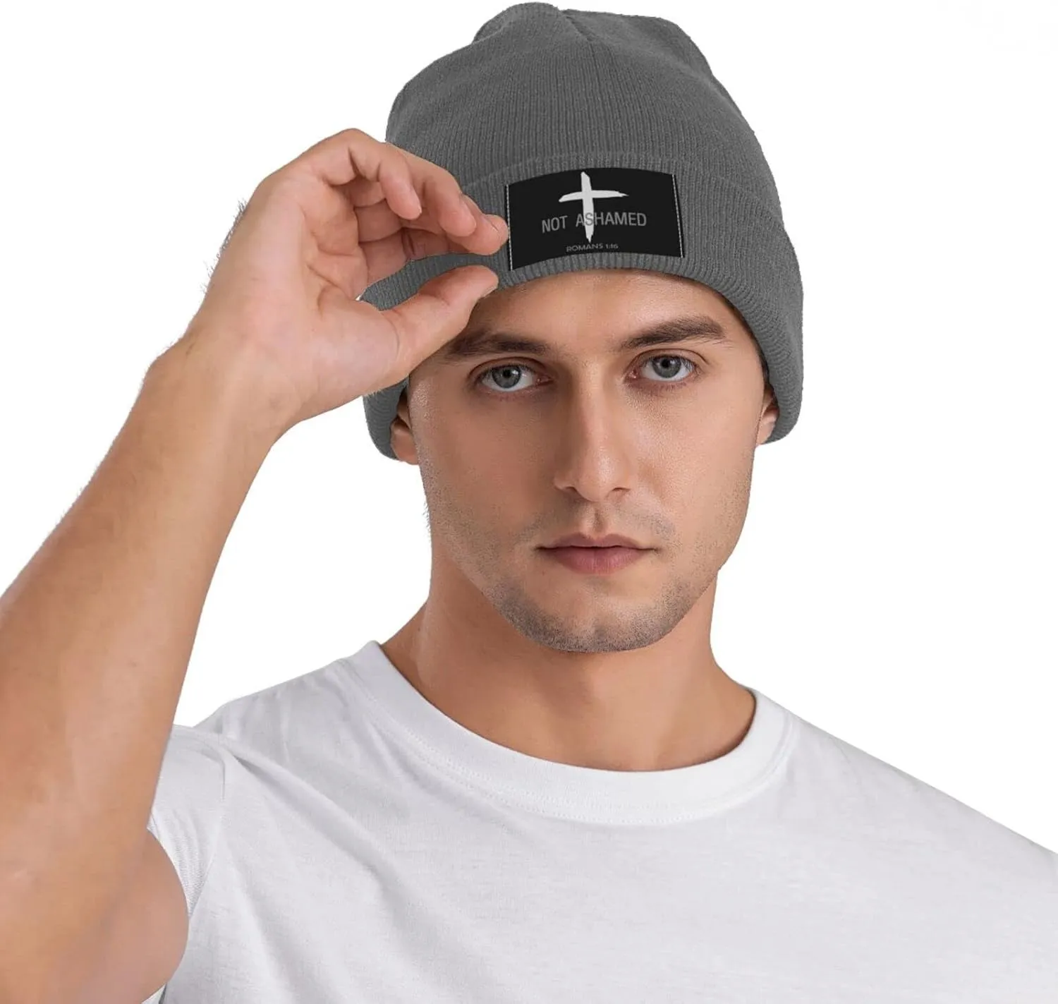 DARLEKS Men and Women Slouchy Beanie Hats Winter Knitted Caps Soft Warm Ski Hat Unisex Skull Cap