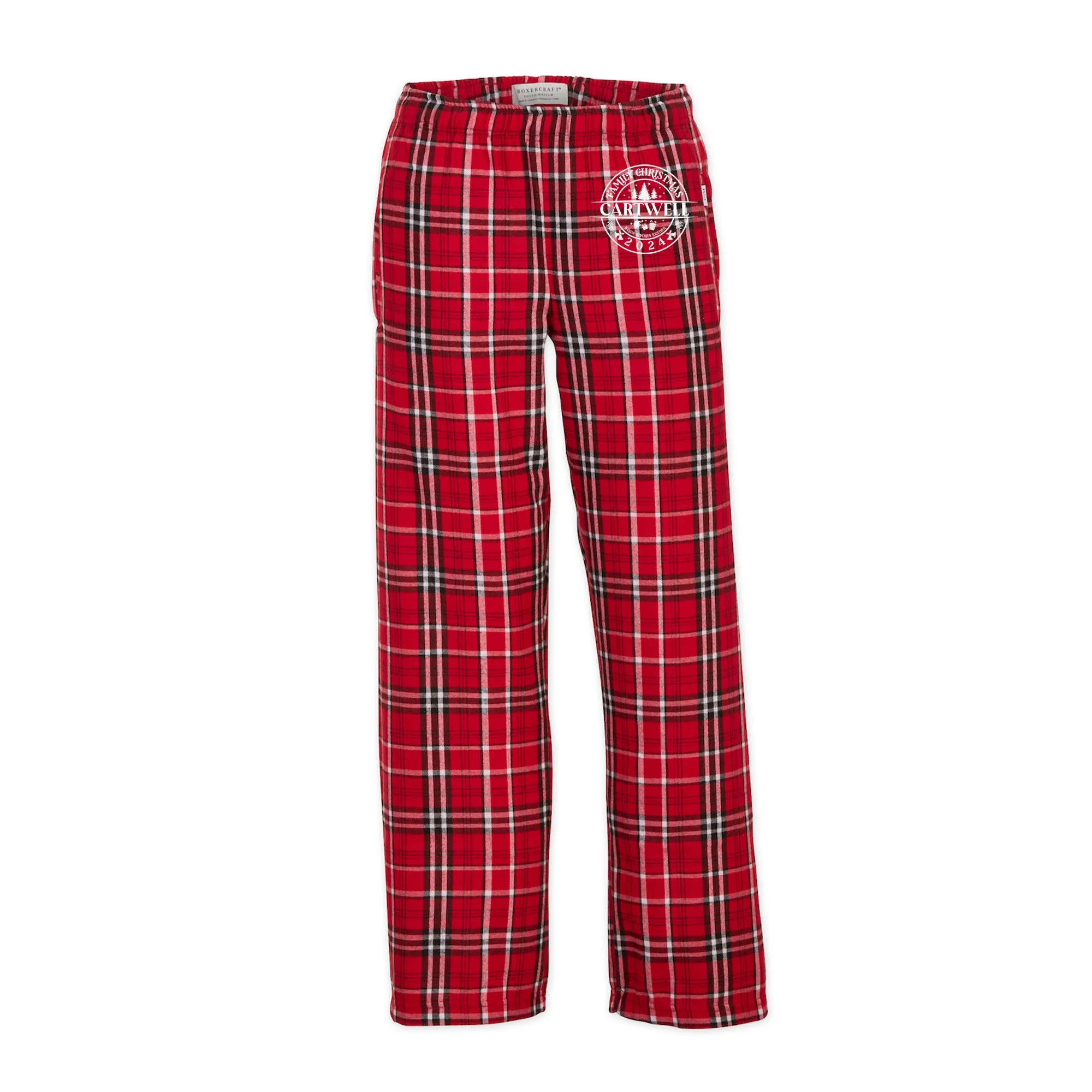 Family Christmas - Personalized Flannel PJ Bottoms