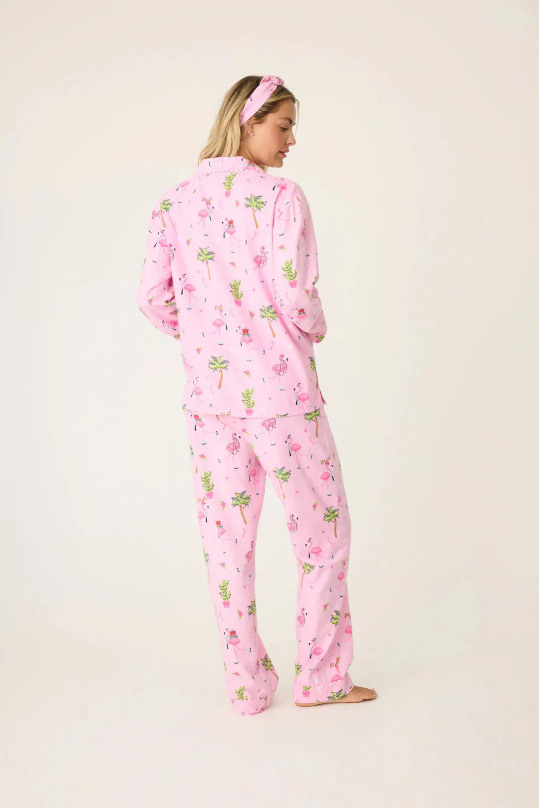 Flamingo Flannel PJ Set