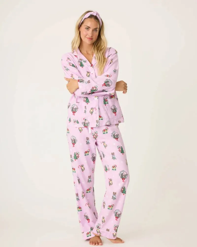 Koality Holiday Flannel PJ Set