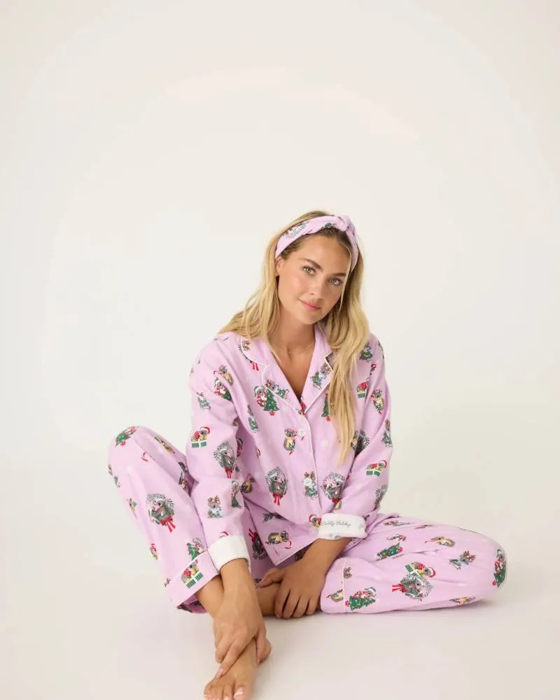 Koality Holiday Flannel PJ Set