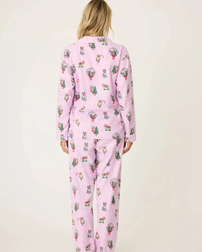 Koality Holiday Flannel PJ Set