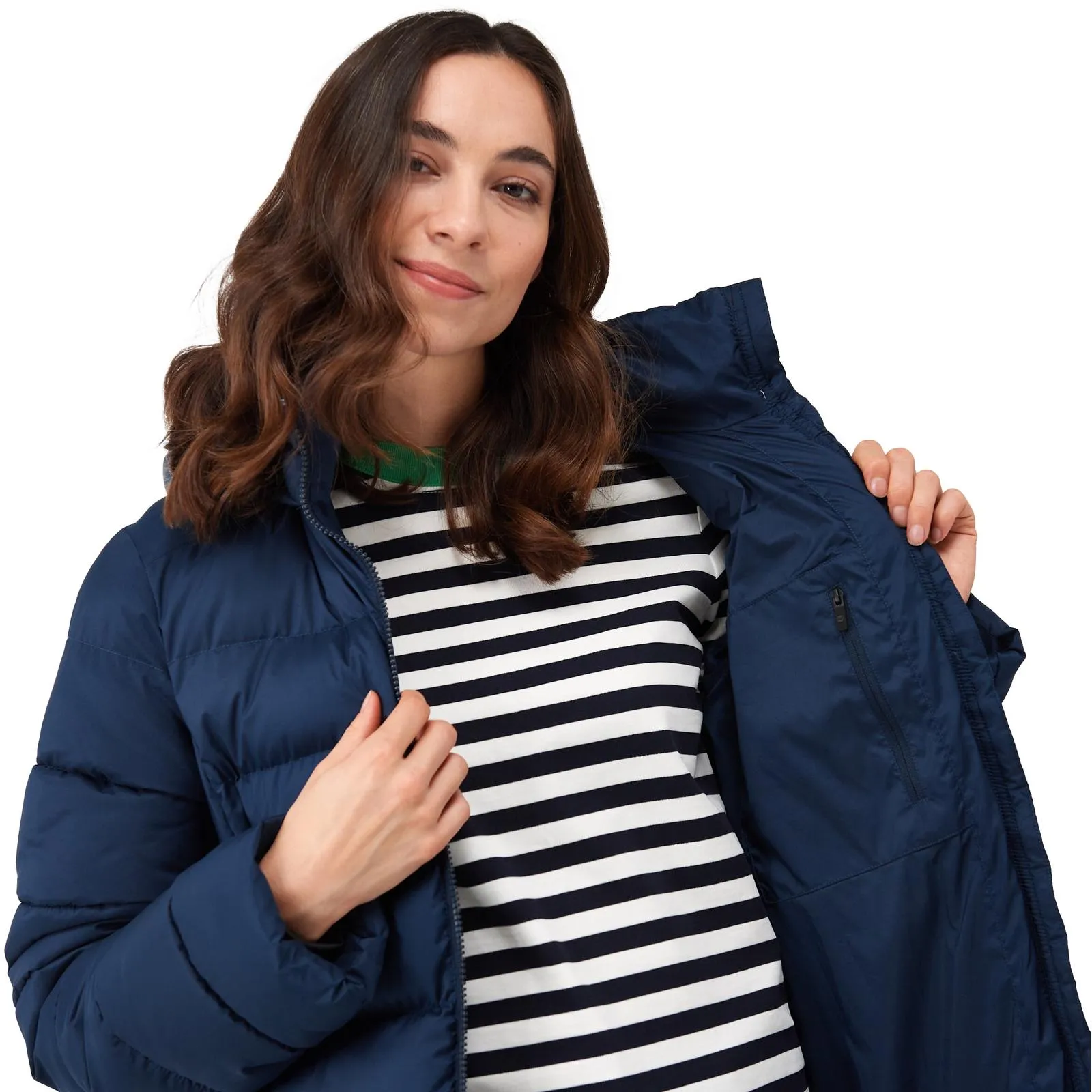 Regatta Womens Giovanna Fletcher Elender Baffled Jacket - Darkest Spruce