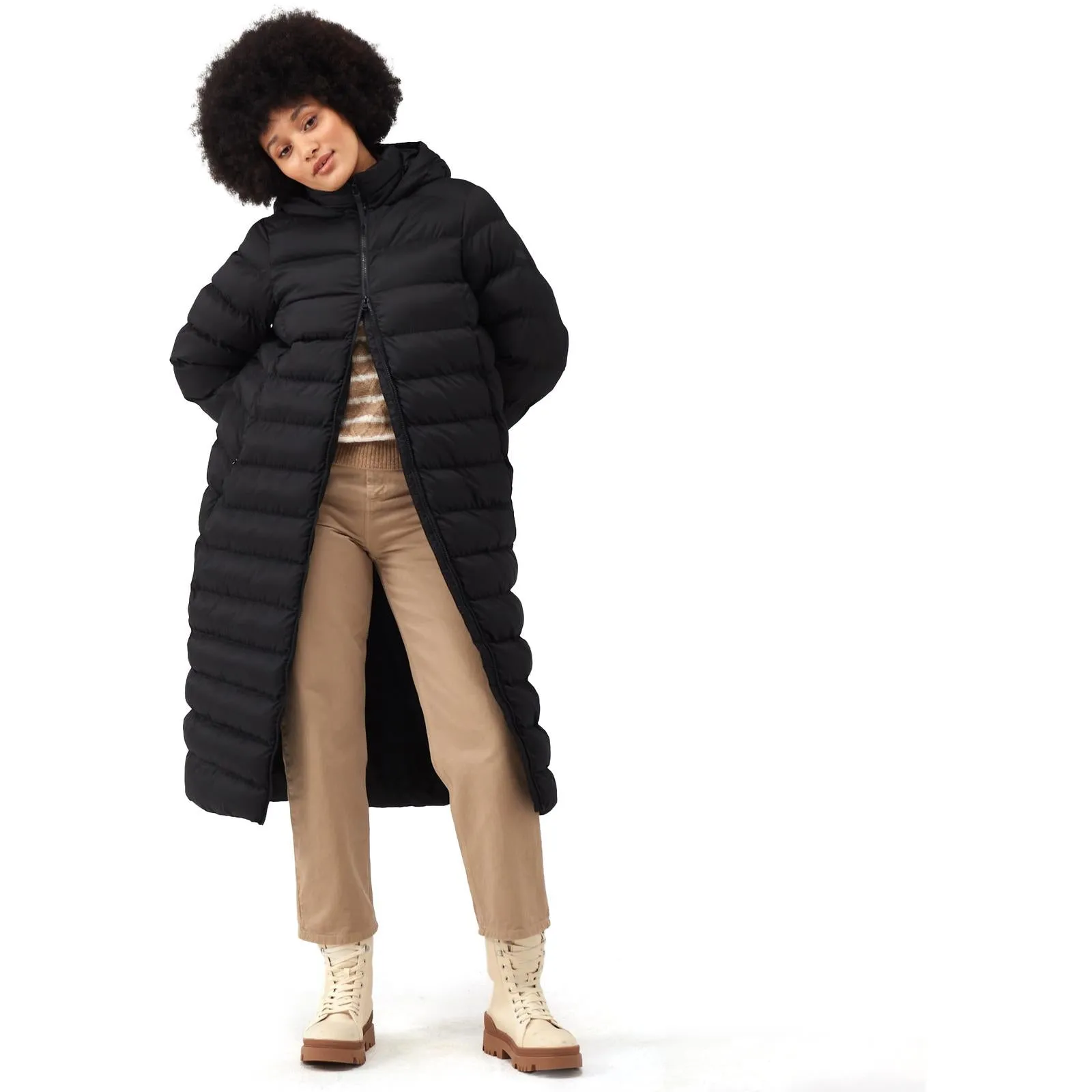 Regatta Womens Giovanna Fletcher Elender Baffled Jacket - Darkest Spruce