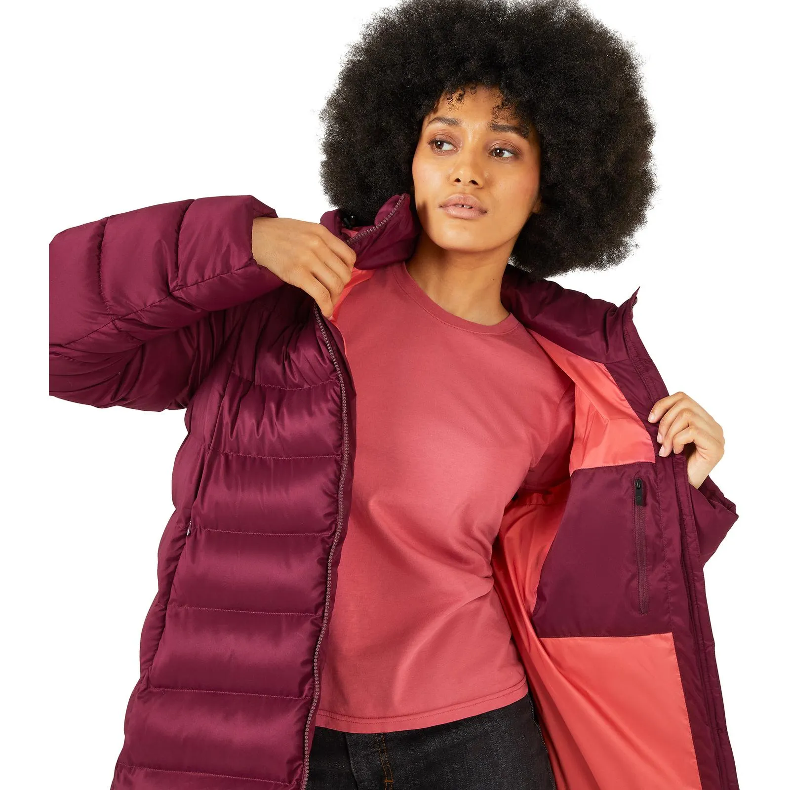 Regatta Womens Giovanna Fletcher Elender Baffled Jacket - Darkest Spruce