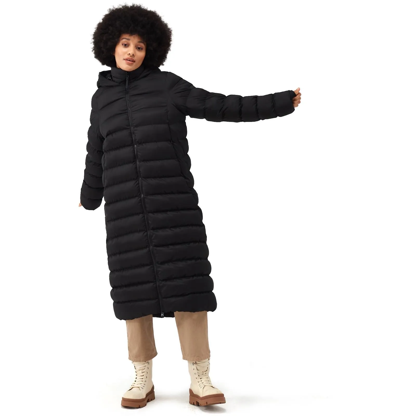 Regatta Womens Giovanna Fletcher Elender Baffled Jacket - Darkest Spruce