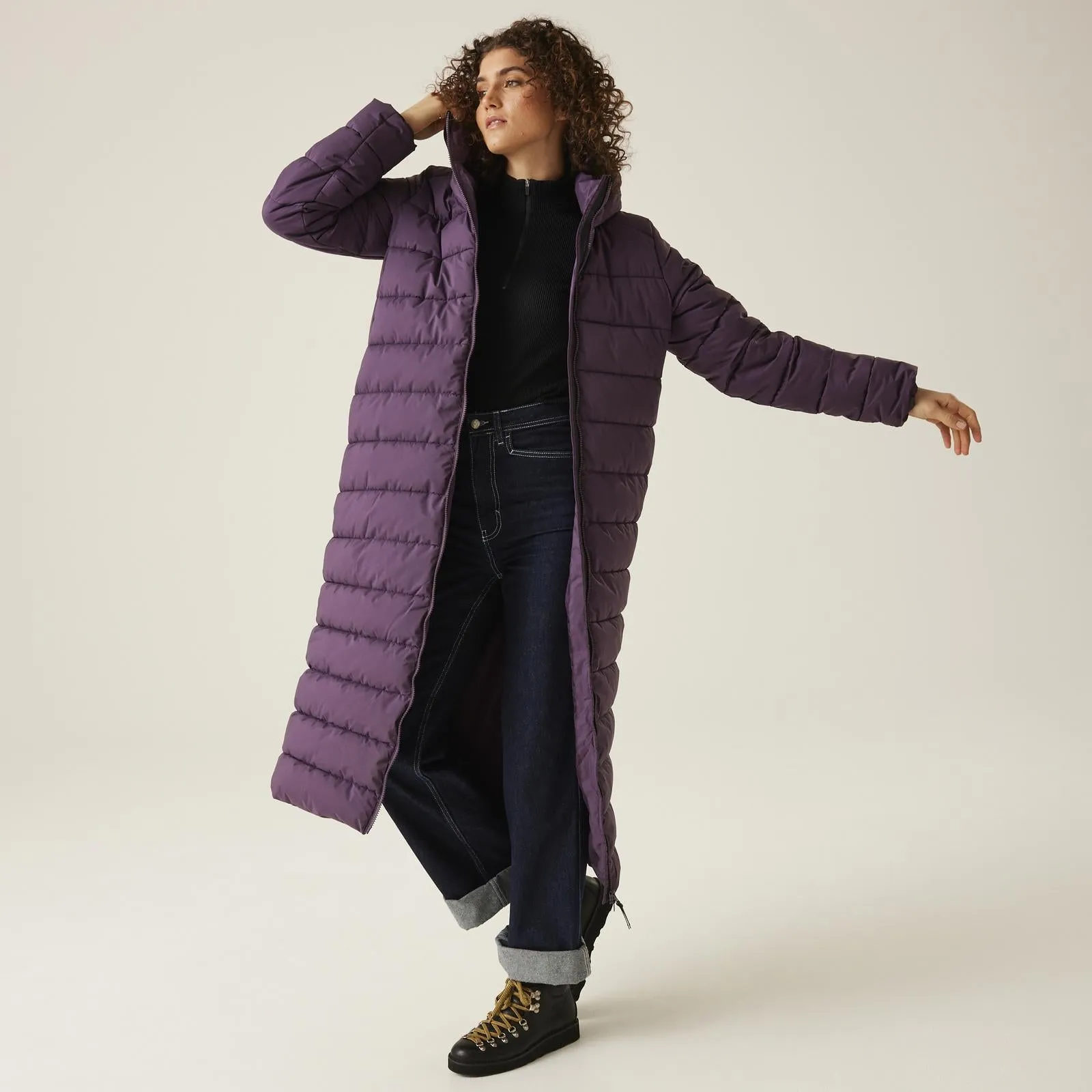 Regatta Womens Giovanna Fletcher Elender Baffled Jacket - Darkest Spruce