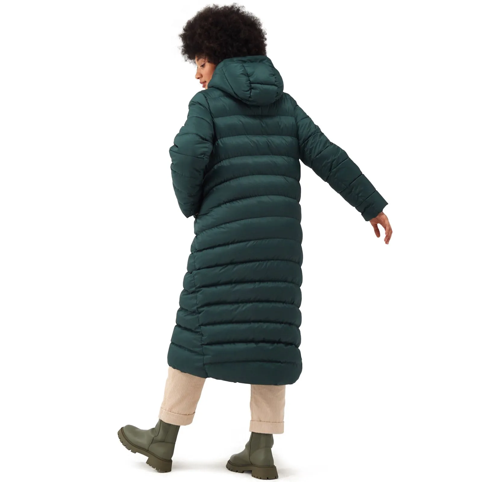 Regatta Womens Giovanna Fletcher Elender Baffled Jacket - Darkest Spruce