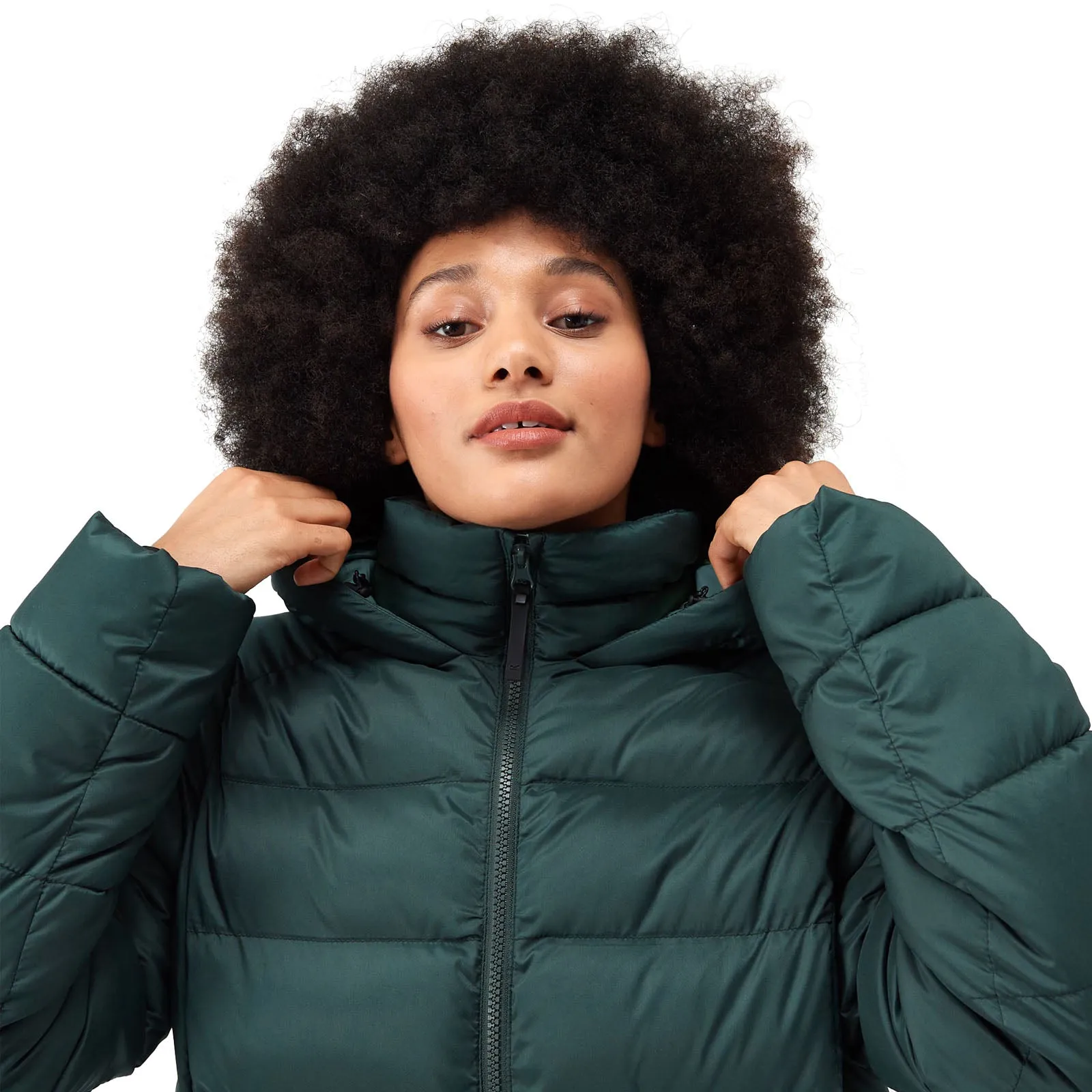 Regatta Womens Giovanna Fletcher Elender Baffled Jacket - Darkest Spruce