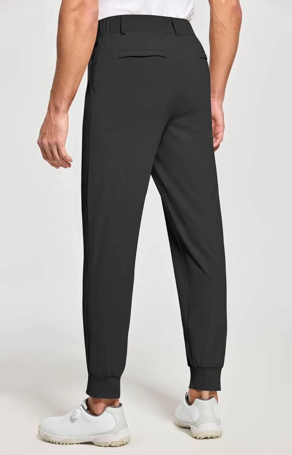Willit Men's Golf Joggers Stretch Pants with 5 Pockets Slim Fit Sweatpants Work Dress Pants with Belt Loops