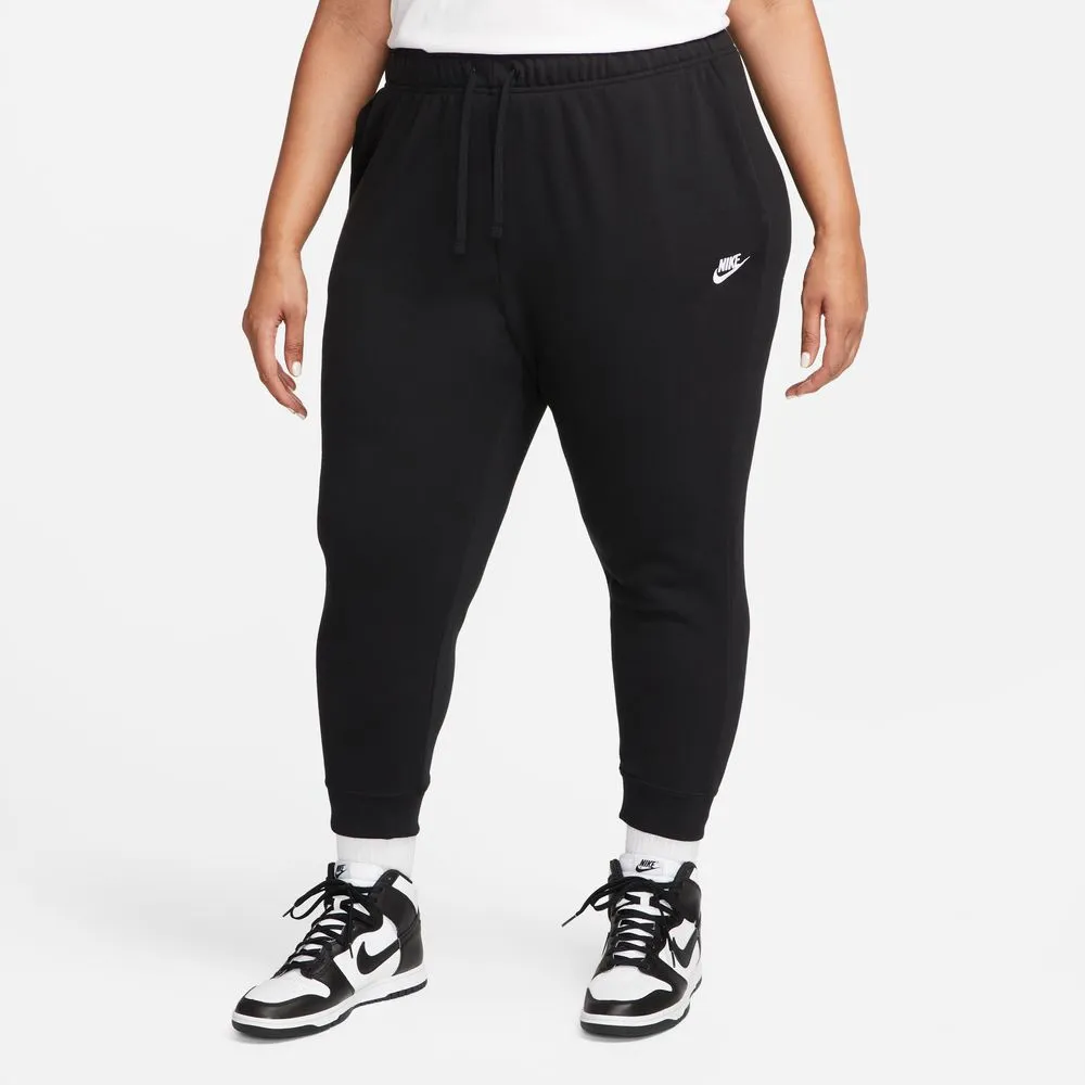 Women's Nike Plus Club Fleece Mid-Rise Joggers